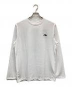 THE NORTH FACEザ ノース フェイス）の古着「ロングスリーブカラードハーフドームティー」｜ホワイト