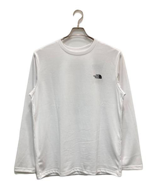 THE NORTH FACE（ザ ノース フェイス）THE NORTH FACE (ザ ノース フェイス) ロングスリーブカラードハーフドームティー ホワイト サイズ:XL 未使用品の古着・服飾アイテム