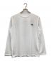 THE NORTH FACE（ザ ノース フェイス）の古着「ロングスリーブカラードハーフドームティー」｜ホワイト