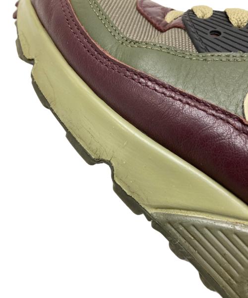 NIKE（ナイキ）NIKE (ナイキ) AIR MAX 90 GTX グリーン×パープル サイズ:27の古着・服飾アイテム