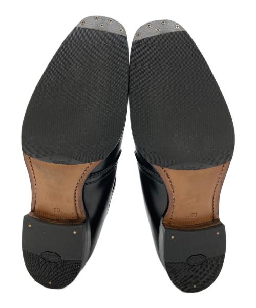 JOHNSTON&MURPHY（ジョンストン＆マーフィー）JOHNSTON&MURPHY (ジョンストン＆マーフィー) シングルモンクブーツ ブラック サイズ:6Dの古着・服飾アイテム