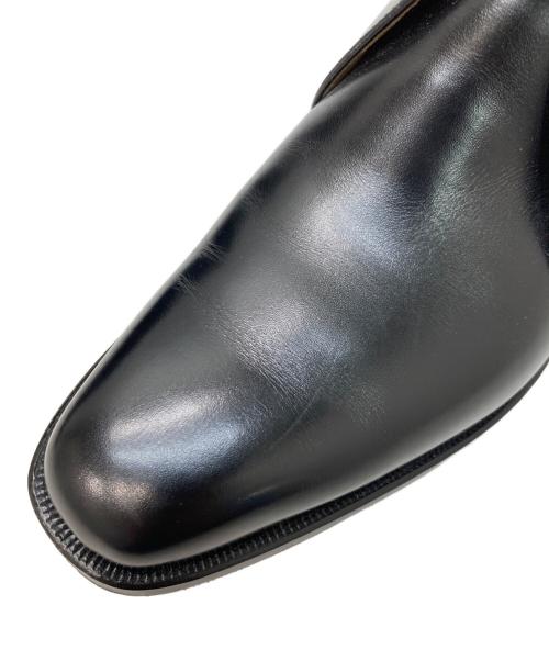 JOHNSTON&MURPHY（ジョンストン＆マーフィー）JOHNSTON&MURPHY (ジョンストン＆マーフィー) シングルモンクブーツ ブラック サイズ:6Dの古着・服飾アイテム