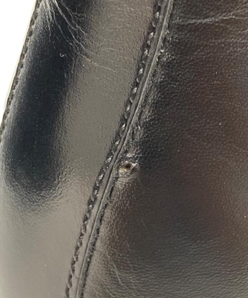 JOHNSTON&MURPHY（ジョンストン＆マーフィー）JOHNSTON&MURPHY (ジョンストン＆マーフィー) シングルモンクブーツ ブラック サイズ:6Dの古着・服飾アイテム