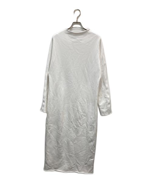 Frank&Eileen（フランクアンドアイリーン）Frank&Eileen (フランクアンドアイリーン) スウェットワンピース ホワイト サイズ:XSの古着・服飾アイテム