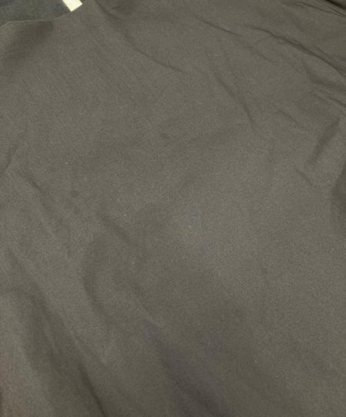 merlette（マーレット）Merlette (マーレット) TOMORROW LAND (トゥモローランド) フリルギャザーブラウス ブラック サイズ:不明(実寸参照)の古着・服飾アイテム