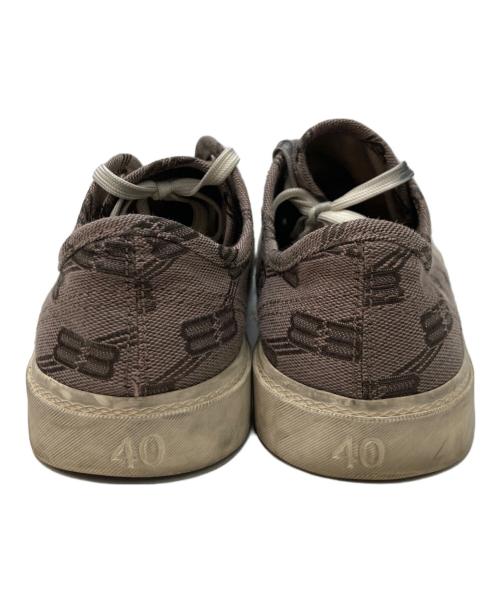 BALENCIAGA（バレンシアガ）BALENCIAGA (バレンシアガ) PARIS LOW TOP ブラウン サイズ:40の古着・服飾アイテム