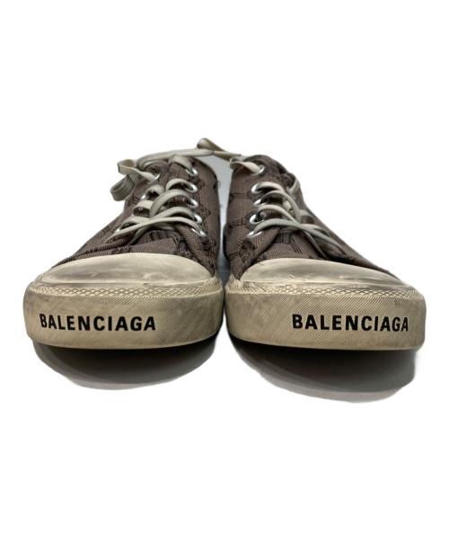BALENCIAGA（バレンシアガ）BALENCIAGA (バレンシアガ) PARIS LOW TOP ブラウン サイズ:40の古着・服飾アイテム