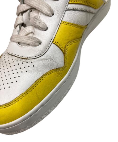 CELINE（セリーヌ）CELINE (セリーヌ) ローカットスニーカー イエロー×ホワイト サイズ:38の古着・服飾アイテム