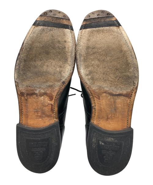 SCOTCH GRAIN（スコッチグレイン）SCOTCH GRAIN (スコッチグレイン) ストレートチップシューズ ブラック サイズ:24の古着・服飾アイテム