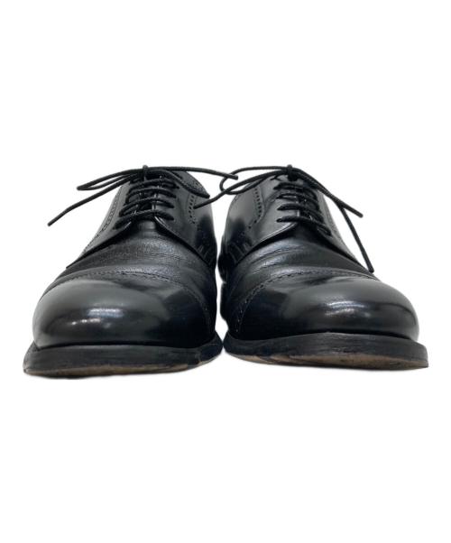 SCOTCH GRAIN（スコッチグレイン）SCOTCH GRAIN (スコッチグレイン) ストレートチップシューズ ブラック サイズ:24の古着・服飾アイテム