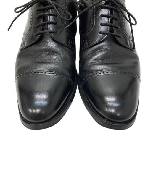 SCOTCH GRAIN（スコッチグレイン）SCOTCH GRAIN (スコッチグレイン) ストレートチップシューズ ブラック サイズ:24の古着・服飾アイテム