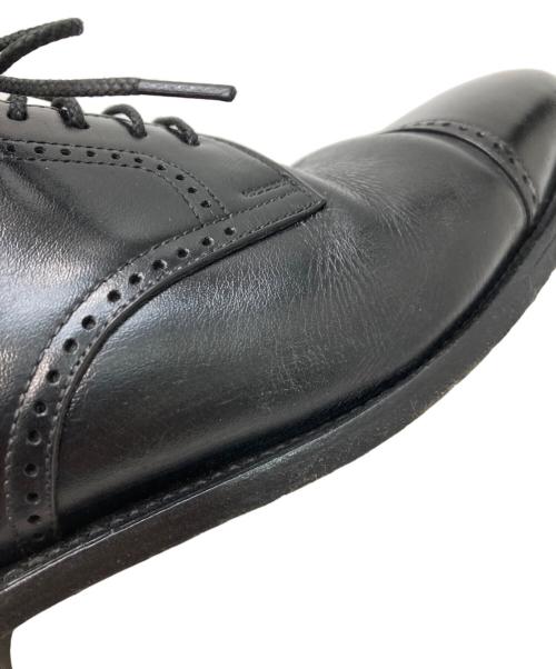 SCOTCH GRAIN（スコッチグレイン）SCOTCH GRAIN (スコッチグレイン) ストレートチップシューズ ブラック サイズ:24の古着・服飾アイテム