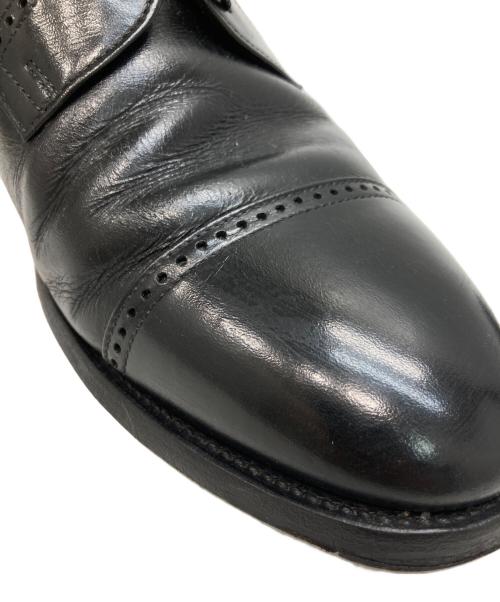 SCOTCH GRAIN（スコッチグレイン）SCOTCH GRAIN (スコッチグレイン) ストレートチップシューズ ブラック サイズ:24の古着・服飾アイテム