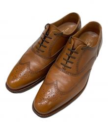 SCOTCH GRAIN（スコッチグレイン）の古着「メダリオンウィングチップシューズ」｜ブラウン