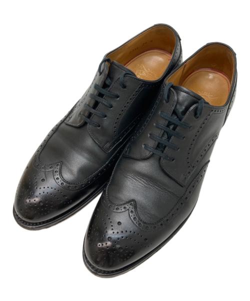 REGAL（リーガル）REGAL (リーガル) メダリオンウィングチップシューズ ブラック サイズ:24cmの古着・服飾アイテム