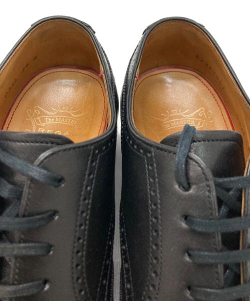 REGAL（リーガル）REGAL (リーガル) メダリオンウィングチップシューズ ブラック サイズ:24cmの古着・服飾アイテム