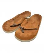 The Sandalmanザサンダルマン）の古着「トングサンダル」｜ブラウン