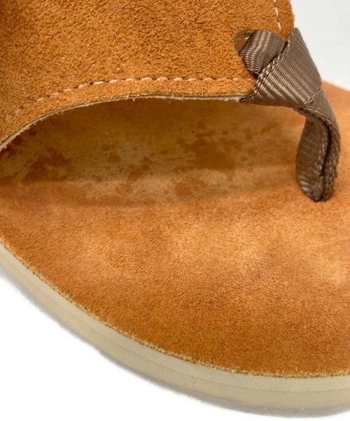 The Sandalman（ザサンダルマン）The Sandalman (ザサンダルマン) トングサンダル ブラウン サイズ:10の古着・服飾アイテム