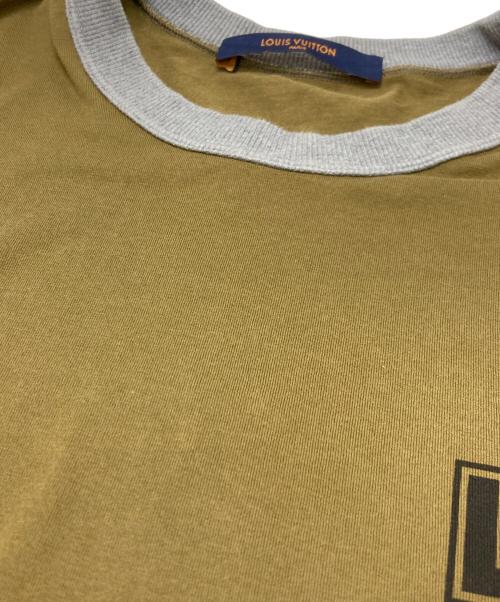 LOUIS VUITTON（ルイ ヴィトン）LOUIS VUITTON (ルイ ヴィトン) ALOHAロゴTシャツ カーキ サイズ:Mの古着・服飾アイテム