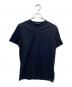 PRADA（プラダ）の古着「Vネックカットソー」｜ネイビー
