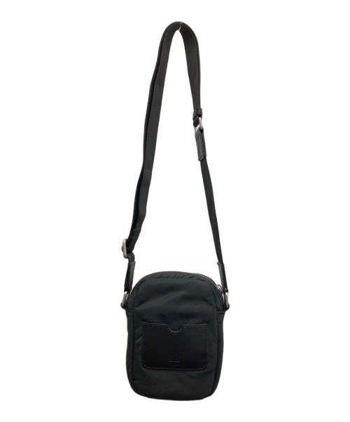 AMI Alexandre Mattiussi（アミアレクサンドルマテュッシ）AMI Alexandre Mattiussi (アミアレクサンドルマテュッシ) クロスボディバッグ/SMALL ADC CROSS POCK BAG ブラックの古着・服飾アイテム