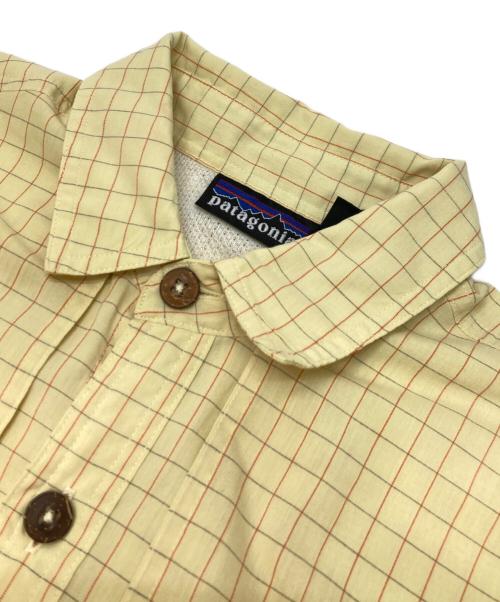 Patagonia（パタゴニア）Patagonia (パタゴニア) アイランドホッパーシャツ イエロー サイズ:Mの古着・服飾アイテム