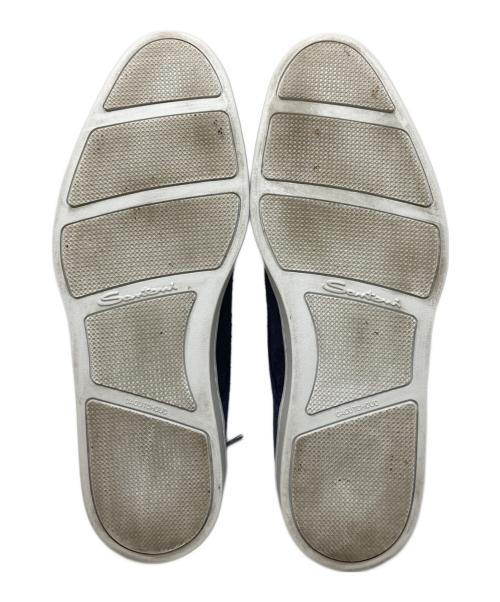 Santoni（サントーニ）Santoni (サントーニ) スウェードシューズ ネイビー サイズ:UK5の古着・服飾アイテム