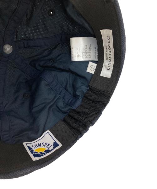 kijima takayuki（キジマタカユキ）kijima takayuki (キジマタカユキ) SUNSPEL (サンスペル) キャップ ネイビー サイズ:2の古着・服飾アイテム