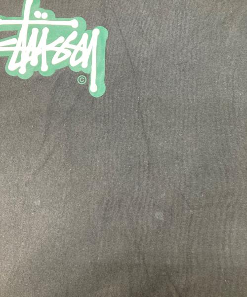 stussy（ステューシー）stussy (ステューシー) プリントTシャツ ブラック サイズ:Mの古着・服飾アイテム