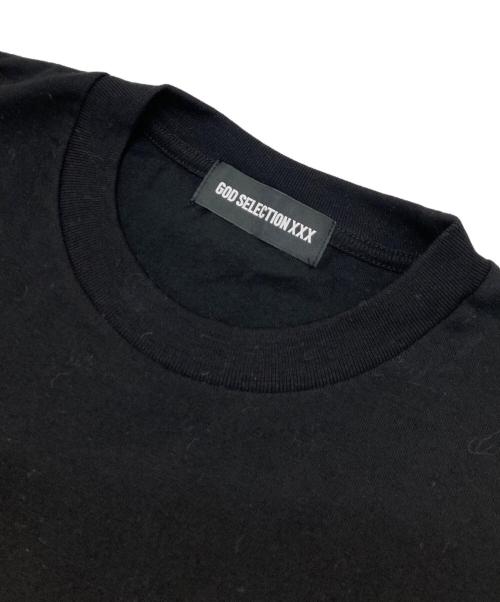 GOD SELECTION XXX（ゴッドセレクショントリプルエックス）GOD SELECTION XXX (ゴッドセレクショントリプルエックス) コラボTシャツ ブラック サイズ:Lの古着・服飾アイテム
