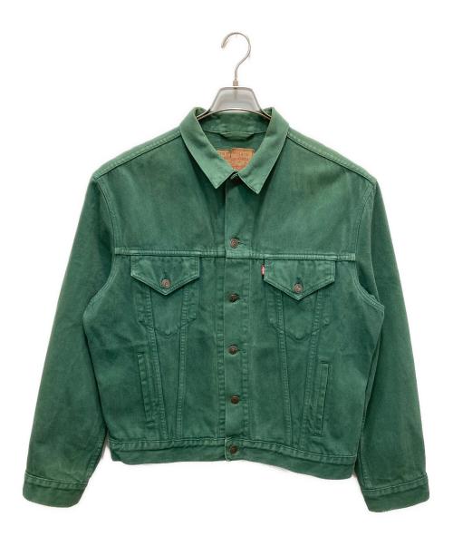 LEVI'S（リーバイス）LEVI'S (リーバイス) デニムジャケット グリーン サイズ:Lの古着・服飾アイテム