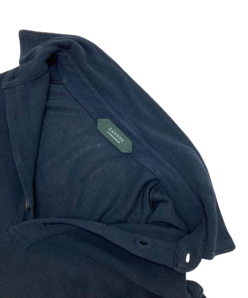 Zanone（ザノーネ）Zanone (ザノーネ) ポロシャツ ネイビー サイズ:48の古着・服飾アイテム