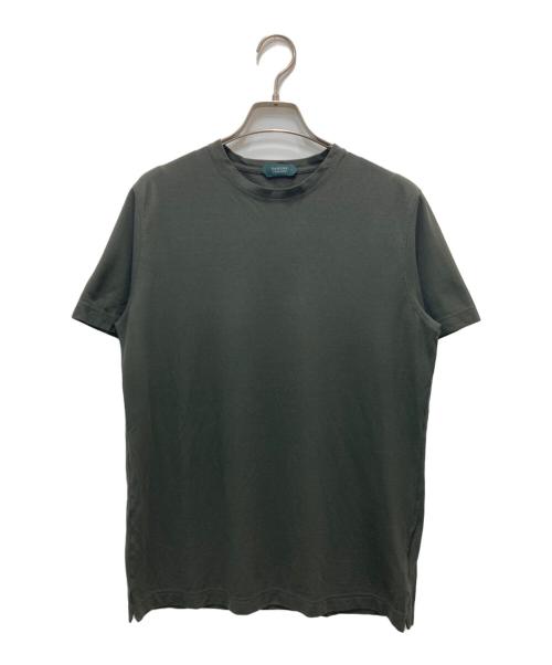Zanone（ザノーネ）Zanone (ザノーネ) アイスコットンTシャツ オリーブ サイズ:48の古着・服飾アイテム