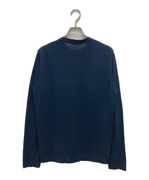 Zanone（ザノーネ）Zanone (ザノーネ) アイスコットンロングスリーブカットソー ネイビー サイズ:48の古着・服飾アイテム