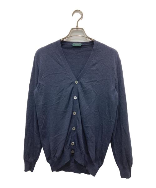 Zanone（ザノーネ）Zanone (ザノーネ) ニットカーディガン ネイビー サイズ:46の古着・服飾アイテム