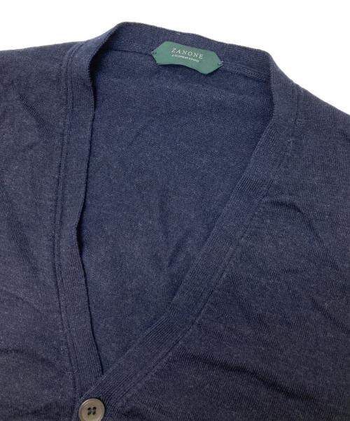 Zanone（ザノーネ）Zanone (ザノーネ) ニットカーディガン ネイビー サイズ:46の古着・服飾アイテム