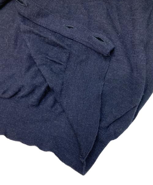 Zanone（ザノーネ）Zanone (ザノーネ) ニットカーディガン ネイビー サイズ:46の古着・服飾アイテム