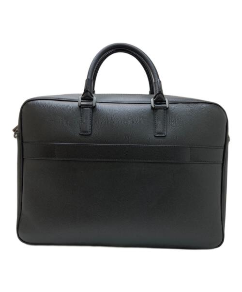 serapian（セラピアン）serapian (セラピアン) エヴォリューション 2WAYショルダー ブリーフケース ブラックの古着・服飾アイテム