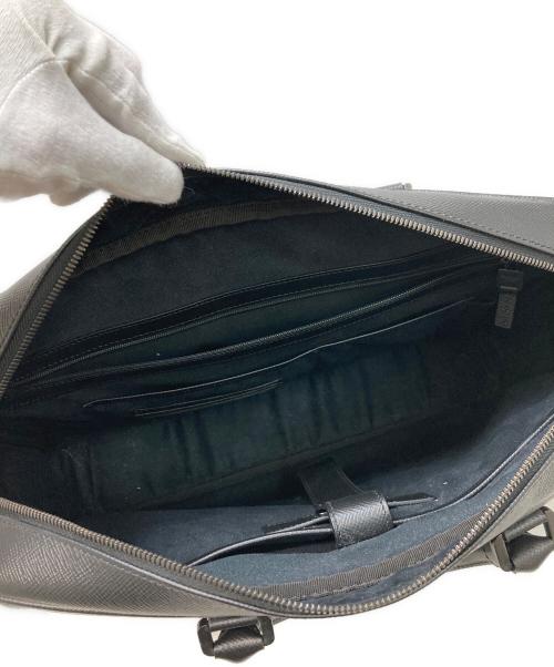 serapian（セラピアン）serapian (セラピアン) エヴォリューション 2WAYショルダー ブリーフケース ブラックの古着・服飾アイテム
