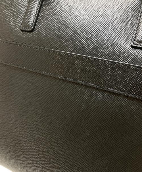 serapian（セラピアン）serapian (セラピアン) エヴォリューション 2WAYショルダー ブリーフケース ブラックの古着・服飾アイテム