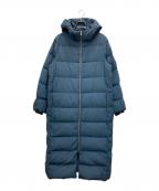 COSコス）の古着「ロングダウンコート」｜ブルー