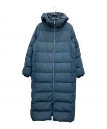COS（コス）の古着「ロングダウンコート」｜ブルー