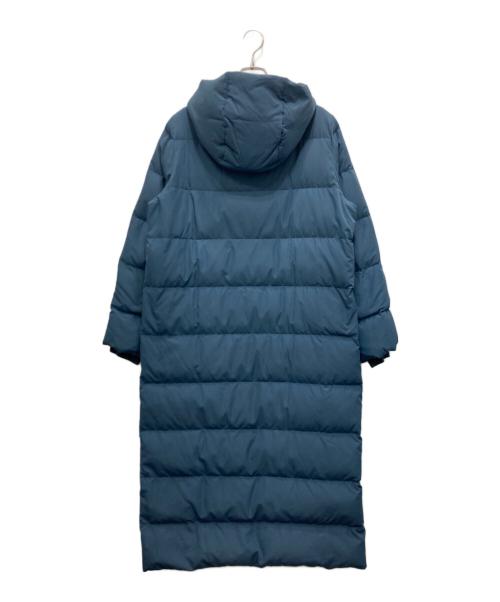 COS（コス）COS (コス) ロングダウンコート ブルー サイズ:38の古着・服飾アイテム