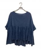 BEARDSLEYビアズリー）の古着「ドルマンスリーブチュニック」｜ネイビー