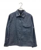 MHLエムエイチエル）の古着「シャンブレーシャツ」｜グレー