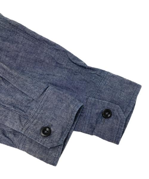 MHL（エムエイチエル）MHL (エムエイチエル) シャンブレーシャツ グレー サイズ:1の古着・服飾アイテム