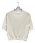 GALERIE VIE（ギャルリーヴィー）の古着「ドライカノコ ハーフスリーブ クルーネック プルオーバー」｜ホワイト