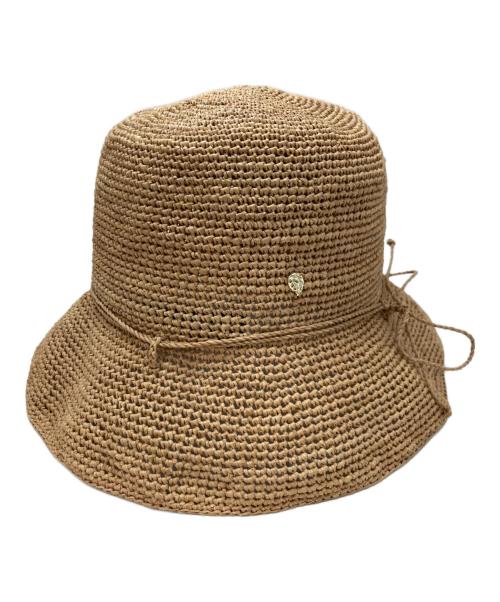 HELEN KAMINSKI（ヘレンカミンスキー）HELEN KAMINSKI (ヘレンカミンスキー) ラフィアハット ベージュの古着・服飾アイテム