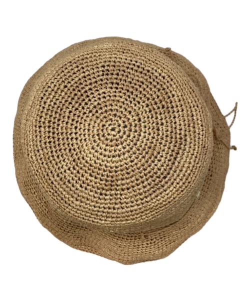 HELEN KAMINSKI（ヘレンカミンスキー）HELEN KAMINSKI (ヘレンカミンスキー) ラフィアハット ベージュの古着・服飾アイテム
