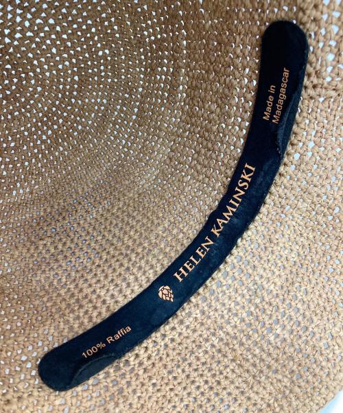 HELEN KAMINSKI（ヘレンカミンスキー）HELEN KAMINSKI (ヘレンカミンスキー) ラフィアハット ベージュの古着・服飾アイテム